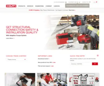 Hilti.com.sg(Hilti Singapore) Screenshot