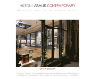 Hilton-Asmus.com(ASMUS CONTEMPORARY) Screenshot