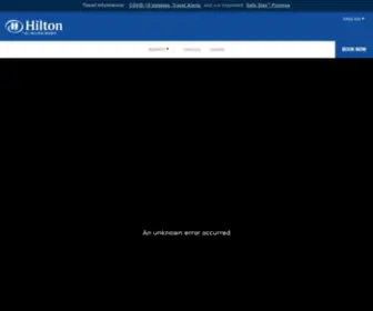 Hiltonbyplaya.com(Resorts in Playa Del Carmen) Screenshot