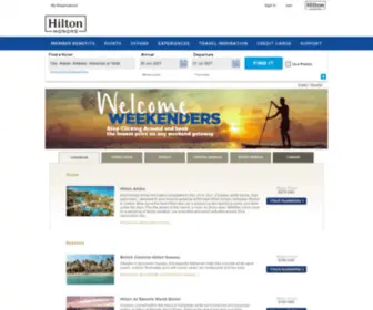 Hiltoncaribbean.com(Caribbean & Latin American Hotels Caribbean & Latin American Hotels) Screenshot