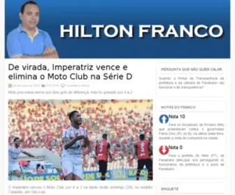 Hiltonfranco.com.br(Notícia todo dia para você) Screenshot