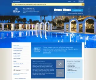 Hiltonmaltahotel.com(Hilton malta) Screenshot