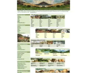 Himachal-Tourism.com(Himachal Tours) Screenshot