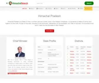 Himachalsearch.com(India Infomedia) Screenshot