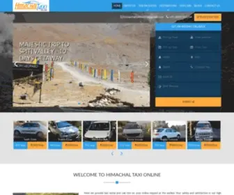 Himachaltaxionline.com(Himachal Taxi Service) Screenshot