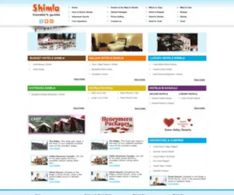 Himachaltour.com(Hotels in Shimla) Screenshot