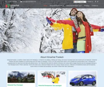 Himachaltour.net(Himachaltour) Screenshot