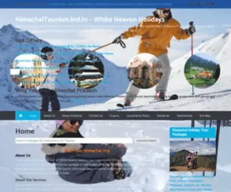 Himachaltourism.ind.in(Himachal tour package) Screenshot