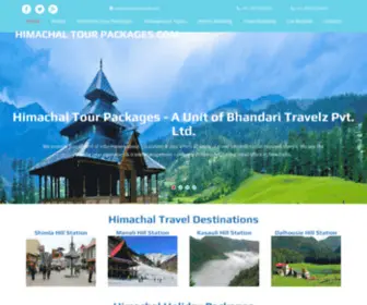 Himachaltourpackages.com(We at Himachal Tour Packages) Screenshot