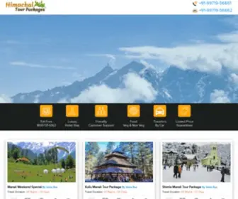 Himachaltourpackagesonline.com(Manali Tour Packages) Screenshot