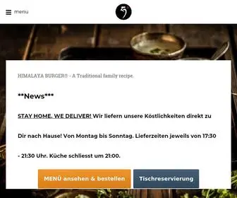 Himalaya-Burger.com(Himalaya-Burger - Home) Screenshot