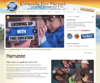 Himalaya-Development.org(Himalayan development) Screenshot