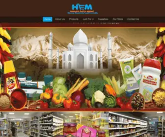 Himalaya-Exotic.be(Grocery) Screenshot