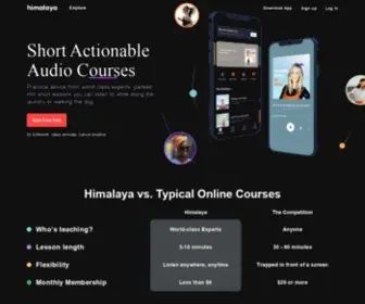 Himalaya.com(喜马拉雅国际版Himalaya) Screenshot