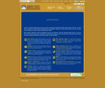 Himalayanadventure.com(Adventure Travel Adventure Travel India & Himalayan Adventure Trekking Company India (MHE)) Screenshot