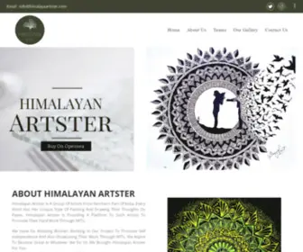 Himalayanartster.com(Himalayan) Screenshot