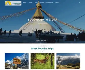 Himalayanastertreks.com(Trekking in Nepal) Screenshot