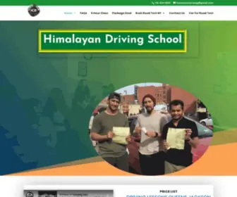 Himalayandrivingschool.com(Driving lessons & 5) Screenshot