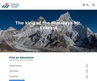 Himalayanecologicaltrek.com(Himalayan Ecological Trekking) Screenshot