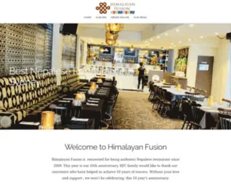 Himalayanfusioncafe.com.au(Our Locations) Screenshot