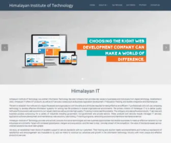 Himalayanit.com.np(Himalayan Institute of Technology) Screenshot