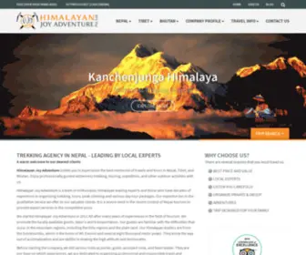 Himalayanjoy.com(Himalayan Joy Adventure) Screenshot