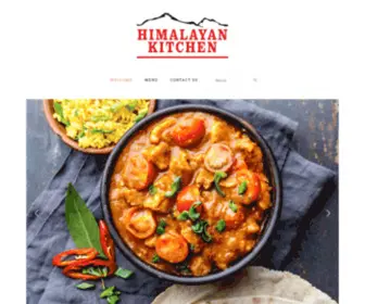 Himalayankitchensd.com(Fine Dining Restaurant) Screenshot