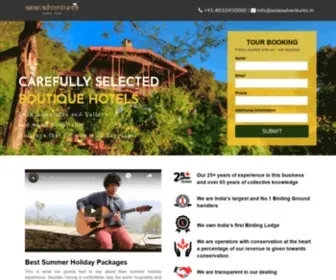 Himalayanlodges.com(India Tours By Asian Adventures Offering) Screenshot