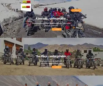 Himalayanmotorbike.com(Himalayan Motorcycle Tours) Screenshot