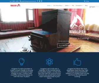 Himalayanrocketstove.com(Himalayan Rocket Stove) Screenshot