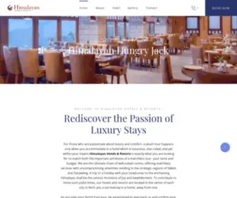 Himalayanrooms.com(Himalayan Hotels & Resorts) Screenshot