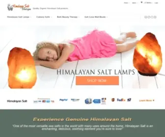 Himalayansaltboutique.com(Himalayan Salt Boutique) Screenshot