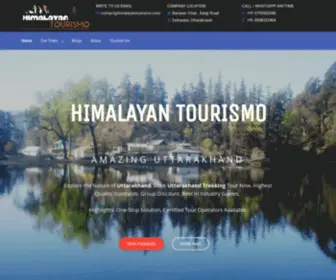 Himalayantourismo.com(Complete details about all treks of Uttrakhand) Screenshot