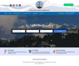 Himalayantravel.co.in(Himalayan Travels Darjeeling) Screenshot