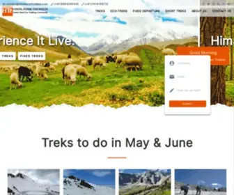 Himalayantrekker.com(Himalayan Trekker) Screenshot