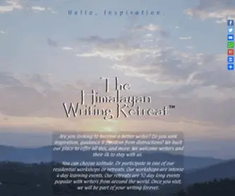 Himalayanwritingretreat.com(Write better) Screenshot
