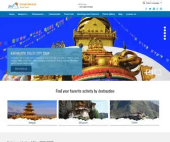 Himalayanzonetreks.com(Golden Himalayan Zone Treks Nepal) Screenshot