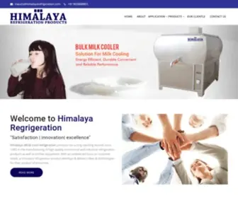 Himalayarefrigeration.com(Himalaya Refrigeration Rajkot) Screenshot