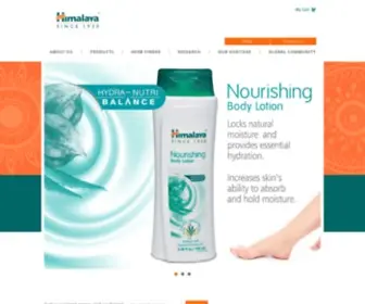 Himalayatogo.com(Himalaya Herbal Healthcare) Screenshot