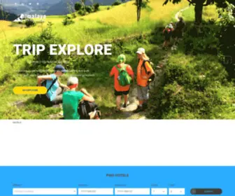 Himalayatrekkinginnepal.com(Himalaya trekking in Nepal) Screenshot