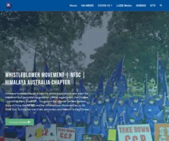 Himalayaustralia.com.au(New Federal State Of China) Screenshot