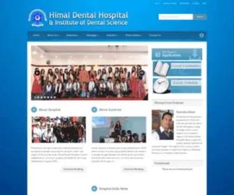 Himaldental.com.np(Himaldental) Screenshot