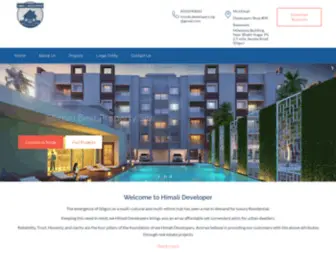 Himalidevelopersslg.com(Himali Developers Siliguri) Screenshot
