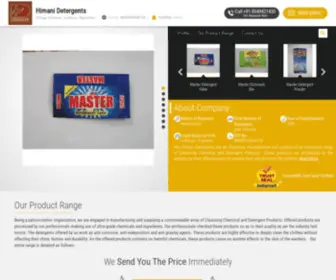 Himanidetergents.com(Himani Detergents) Screenshot