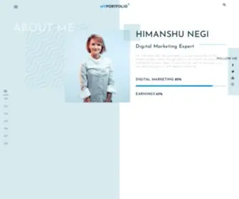 Himanshunegi.in(A Blog by Himanshu Negi on Ethical Hacking) Screenshot