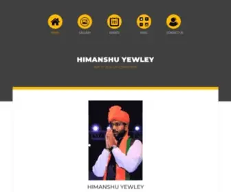 Himanshuyewley.in(HIMANSHU YEWLEY) Screenshot