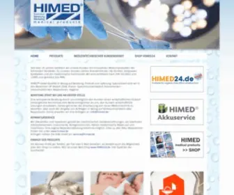 Himed.de(Medizinprodukte Münster) Screenshot