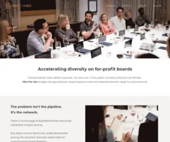 Himforher.org(Him For Her) Screenshot