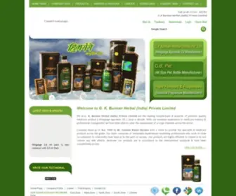 HimGange.com(Burman Herbal (India) Private Limited) Screenshot