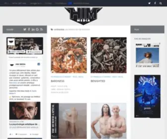 Himmedia.fr(H.I.M MEDIA PR /Metal Obs’ Mag/ Management) Screenshot